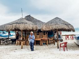 MERMAS. Las playas no tuvieron la asistencia deseada a inicios de año.  AFP