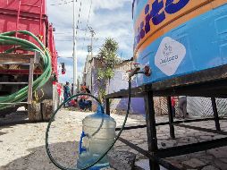 La distribución estará dentro de un horario de 08:00 a 20:00 horas. ESPECIAL / SIAPA