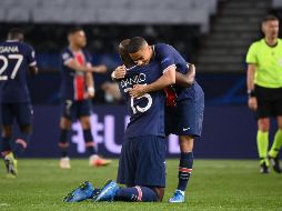 Ahora el PSG espera en semifinales al ganador del duelo Manchester City-Borussia Dortmund. AFP / F. Fife