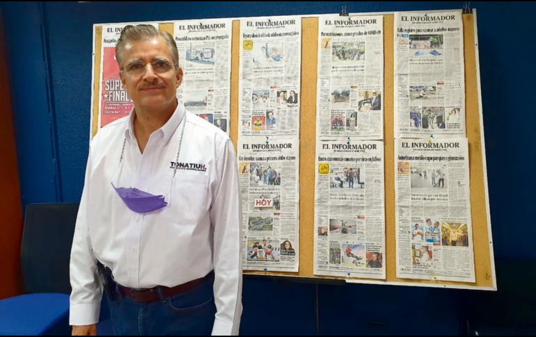 Tonatiuh Bravo también ha puesto sobre la agenda crear un instituto de formación para policías. EL INFORMADOR/Y. Mora