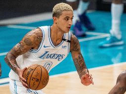 Kyle Kuzma lideró a los Lakers con 24 puntos. AFP