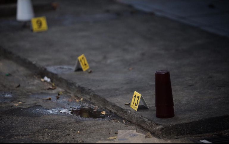 En lo que respecta a homicidios dolosos, el Gobierno Estatal precisó que las cifras se elevaron con respecto al primer trimestre de 2018 en un 23%. EL INFORMADOR /ARCHIVO