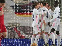 El Real Madrid vuelve a unas semifinales de la Liga de Campeones por primera vez desde 2018. AP / J. Super