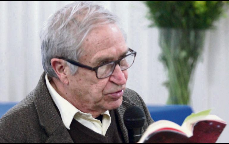 Homero Aridjis. El autor juega con la memoria y la ficción para darle forma a “Los peones son el alma del juego”, su obra más reciente. SUN