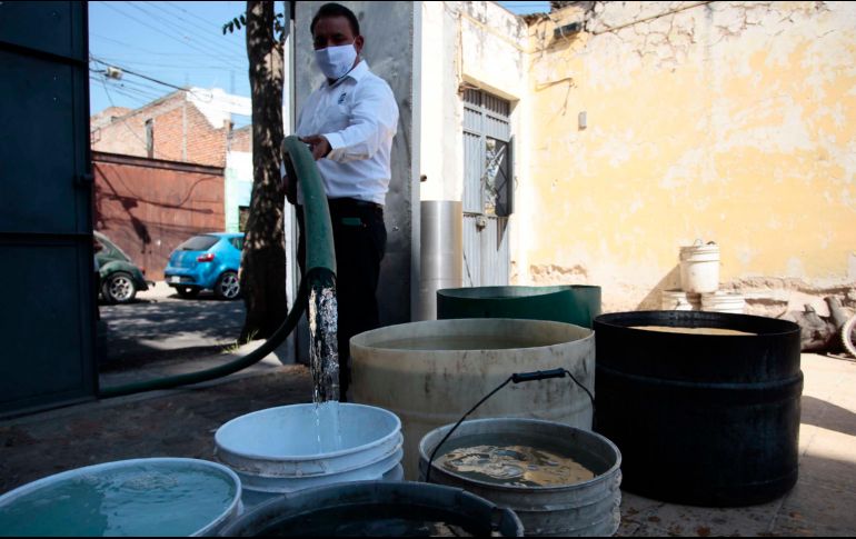 La distribución estará dentro de un horario de 08:00 a 20:00 horas. ESPECIAL / SIAPA