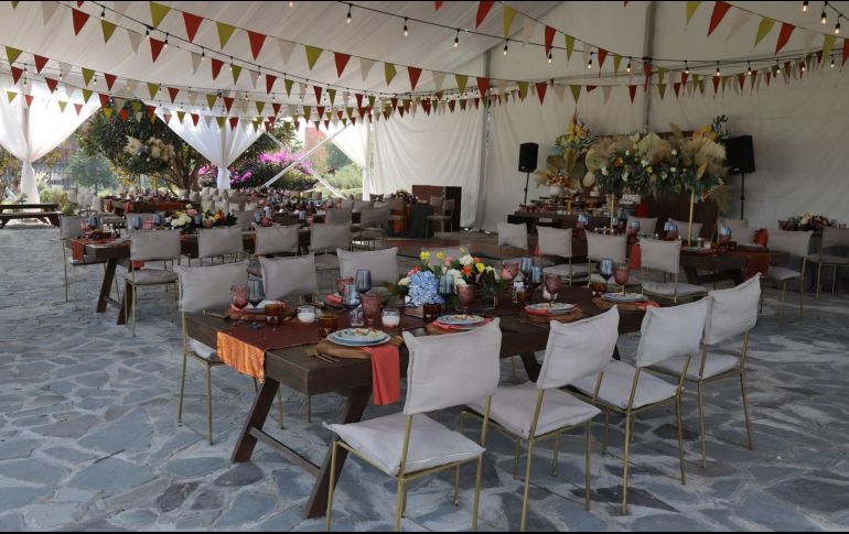 Los eventos en lugares al aire libre o terrazas son una excelente opción. GENTE BIEN / CLAUDIO JIMENO