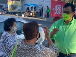 Salvador Cosío se reunió con líderes naturales de Las Bóvedas y Santa Margarita, para iniciar su cruzada para expropiar La Primavera. ESPECIAL