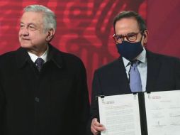 El líder del sector privado es reconocido por su actitud de diálogo frente a AMLO. SUN/G. Espinosa