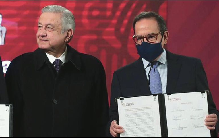 El líder del sector privado es reconocido por su actitud de diálogo frente a AMLO. SUN/G. Espinosa