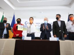 Pablo Lemus adelantó que ya se diseña un plan específico para la reactivación económica, servicios públicos y seguridad en el Centro Histórico de Guadalajara. ESPECIAL