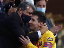 El presidente del Barcelona, Joan Laporta, dijo que está 