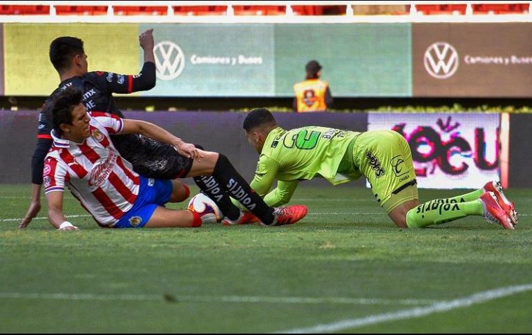 Chivas ha terminado cuatro jugadas con tiro al arco. IMAGO7/S. Bautista
