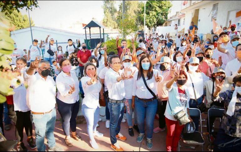 Músculo. Pablo Lemus asegura que tiene el apoyo de los tapatíos. ESPECIAL