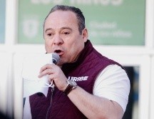 Uribe criticó a las administraciones emecistas e insistió en que su campaña no tiene acarreados. ESPECIAL /