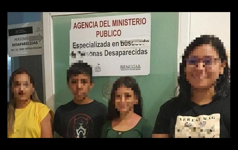 Los menores serán llevados a su lugar de origen en Guanajuato. ESPECIAL/Fiscalía de Jalisco