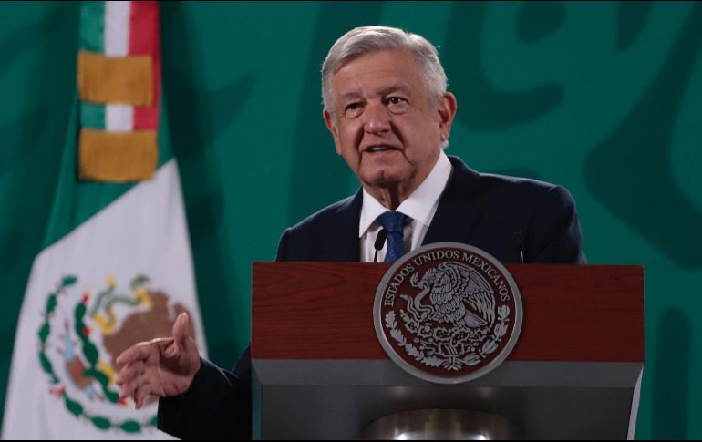 Será al final de la mañanera cuando AMLO se vacune contra el COVID-19. SUN / B. Fregoso