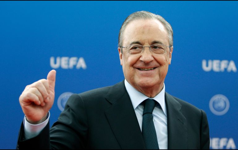 Florentino Pérez. Reelegido el pasado 13 de abril para un sexto mandato en la presidencia del Real Madrid, Pérez es el primer presidente de la Superliga. AP / ARCHIVO