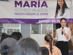 María Gómez aseguró que Kumamoto todavía no entrega su 3 de 3 contra la violencia de género. TWITTER/@MariaGomezRue