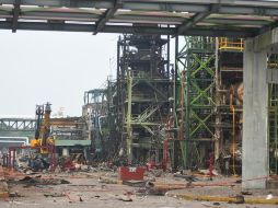 El incendio se registra a cinco años de ocurrida una explosión al interior de la planta que dejó 136 heridos y 32 fallecidos. EFE/ARCHIVO