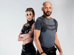 Estefanía Ahumada y gabriel pontones. Los conductores prometen llevar al límite a los participantes en el reality show. CORTESÍA TELEVISA