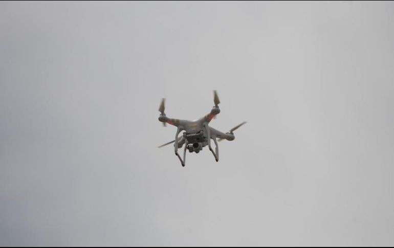 Dos elementos de la Policía de Michoacán resultaron heridos por el empleo de drones con explosivos por integrantes del CNG en Aguililla. EL INFORMADOR/ARCHIVO