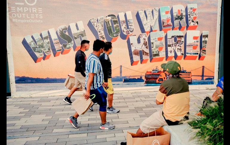 A pesar del inicio de la recuperación de las actividades deportivas y de algunos entretenimientos, aún no se puede acceder a atracciones clave en Nueva York. EFE/NYC & Company-C. Taylor Crothers