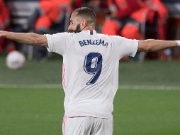 El francés Karim Benzema sigue haciendo historia en el Real Madrid. AFP / J. Guerrero