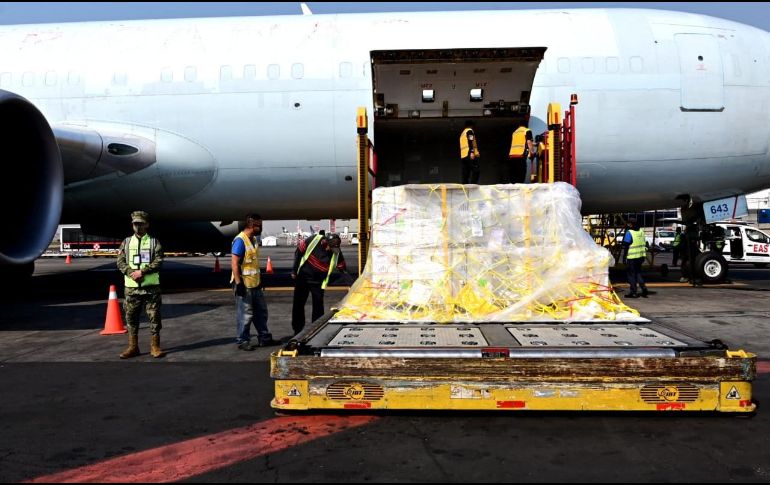 México ha recibido hasta el momento 17 millones 529 mil 125 dosis de vacunas. TWITTER/@SSalud_mx