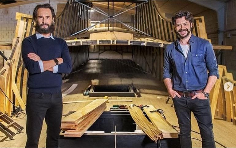 Rodrigo Santoro y Álvaro Morte darán vida a “Magallanes” y “Elcano”, respectivamente, en “Sin límites”. INSTAGRAM / alvaromorte
