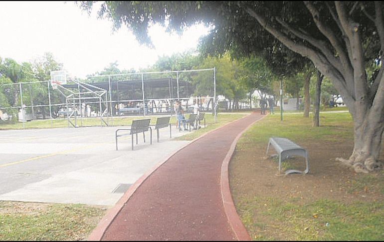 En la remodelación del parque San Francisco, en la colonia Prados de Huentitán, se invirtieron 4.4 millones de pesos. ESPECIAL