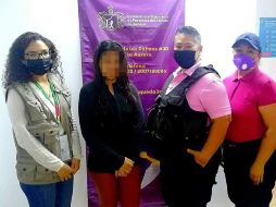 La menor fue entregada a la Comisión de Búsqueda de Personas del Estado de Colima, en el municipio de Sayula. ESPECIAL