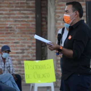 Salvador Zamora promete eliminar la pesca irregular en Cajititlán