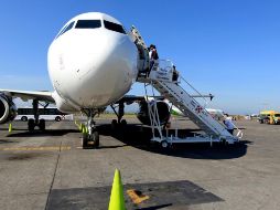 Volaris tenía 4.3 millones de pasajeros reservados en el primer trimestre del año, 19% menos en comparación con el mismo periodo de 2020. EL INFORMADOR/Archivo