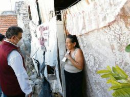 Lomelí denunció el reparto de tinacos y otros artículos como parte de las campañas de Movimiento Ciudadano. ESPECIAL