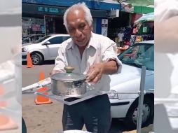 A los 71 años de edad, don Maximino Antonio Piedad inventó una estufa solar, la cual elaboró con materiales reciclados. INSTAGRAM / @cdmx_oficial