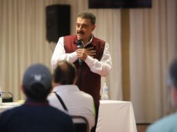 Lomelí Bolaños prometió a personal médico, que de ganar las elecciones, dignificará sus condiciones de trabajo. ESPECIAL