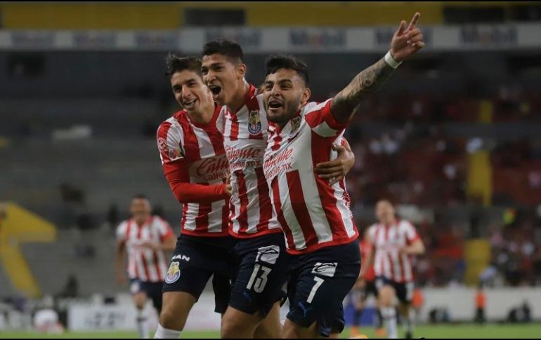 Chivas llega a tres victorias consecutivas en el torneo y acumula 22 puntos. EL INFORMADOR/F. Atilano