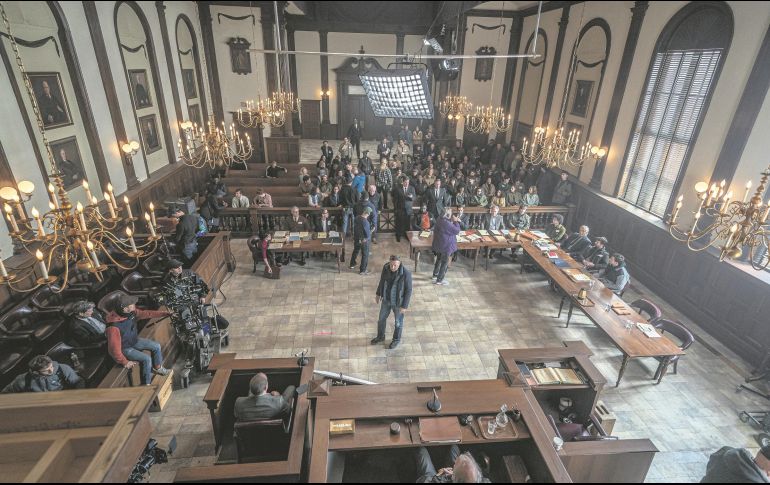 “El juicio de los 7 de Chicago”. El filme compite esta noche en la máxima categoría: Mejor película. ESPECIAL/Netflix