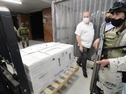 Las vacunas recibidas corresponden a tres variantes: CanSino, AstraZeneca y Pfizer-BioNtech. ESPECIAL/Secretaría de Salud Jalisco