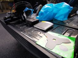 Los tres presuntos ladrones quedaron a disposición del Ministerio Público. ESPECIAL / Policía de Guadalajara