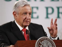 López Obrador también agradeció las muestras de apoyo de otros países. EFE / J. Méndez