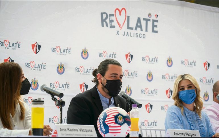 PRESENTE. El mandamás rojiblanco estuvo en el evento de Relate X Jalisco. ESPECIAL
