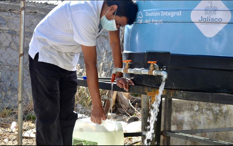 La distribución estará dentro de un horario de 08:00 a 20:00 horas. ESPECIAL / SIAPA