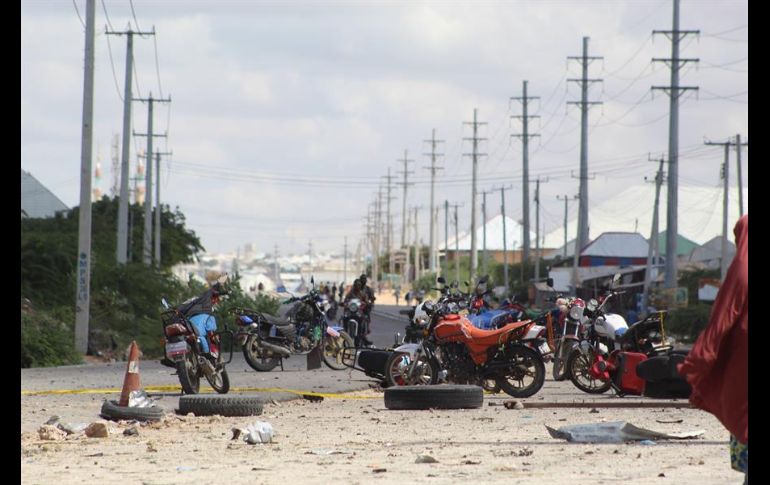 Con frecuencia, el grupo extremista al-Shabab ataca zonas de alto perfil en Mogadiscio, lo que ha generado alarmas en organismos internacionales. EFE/S. Yusuf