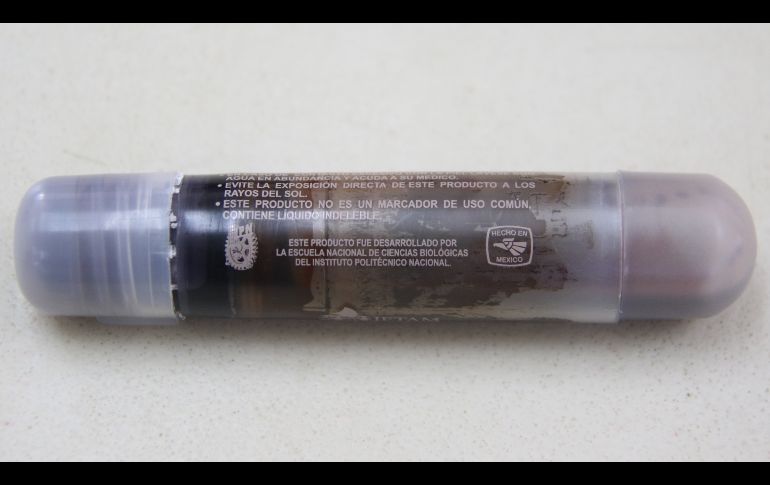 El líquido indeleble producido por el IPN es a prueba de cualquier compuesto químico. TWITTER@IPN_MX