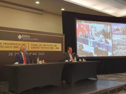 Federico Díaz, nuevo presidente del comité de la Expo (izquierda), dijo que tomar la dirección este 2021 representa un gran reto para su gestión, sin embargo, adelantó, se tienen diversas propuestas. EL INFORMADOR / R. Bobadilla