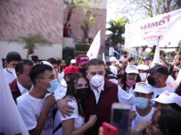 Lomelí reiteró además su propuesta de no mover el Mercado de Abastos del lugar que tiene. Cortesía