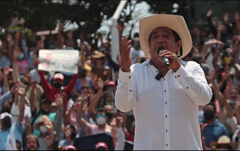 Félix Salgado aseguró que, en caso de que su hija sea elegida para la candidatura, él sólo será un espectador. EFE/J. de la Cruz