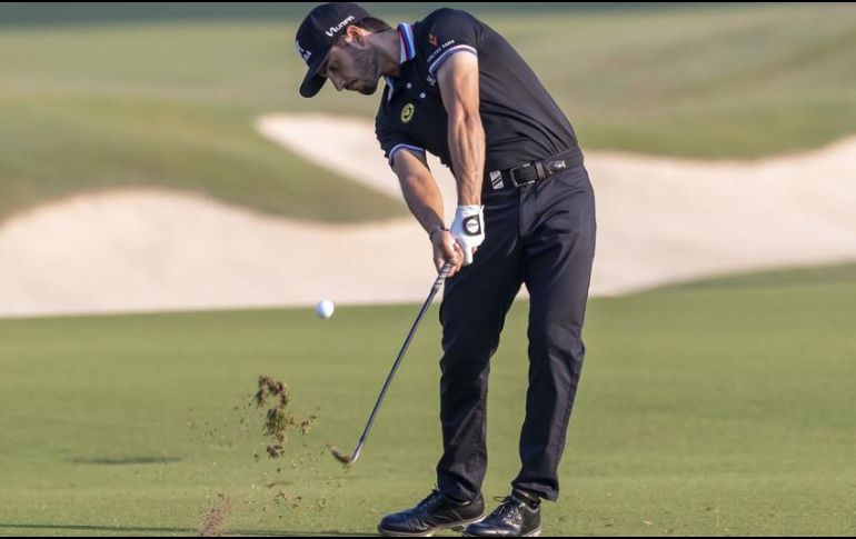 El tamaulipeco llegó a marcar cinco birdies y un bogey para terminar con un recorrido de cuatro abajo de par y 67 golpes. EFE/ARCHIVO