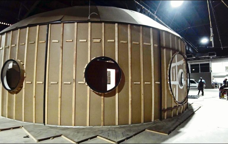 Uno de los sets donde se filmará la cinta de Ian Martin. ESPECIAL